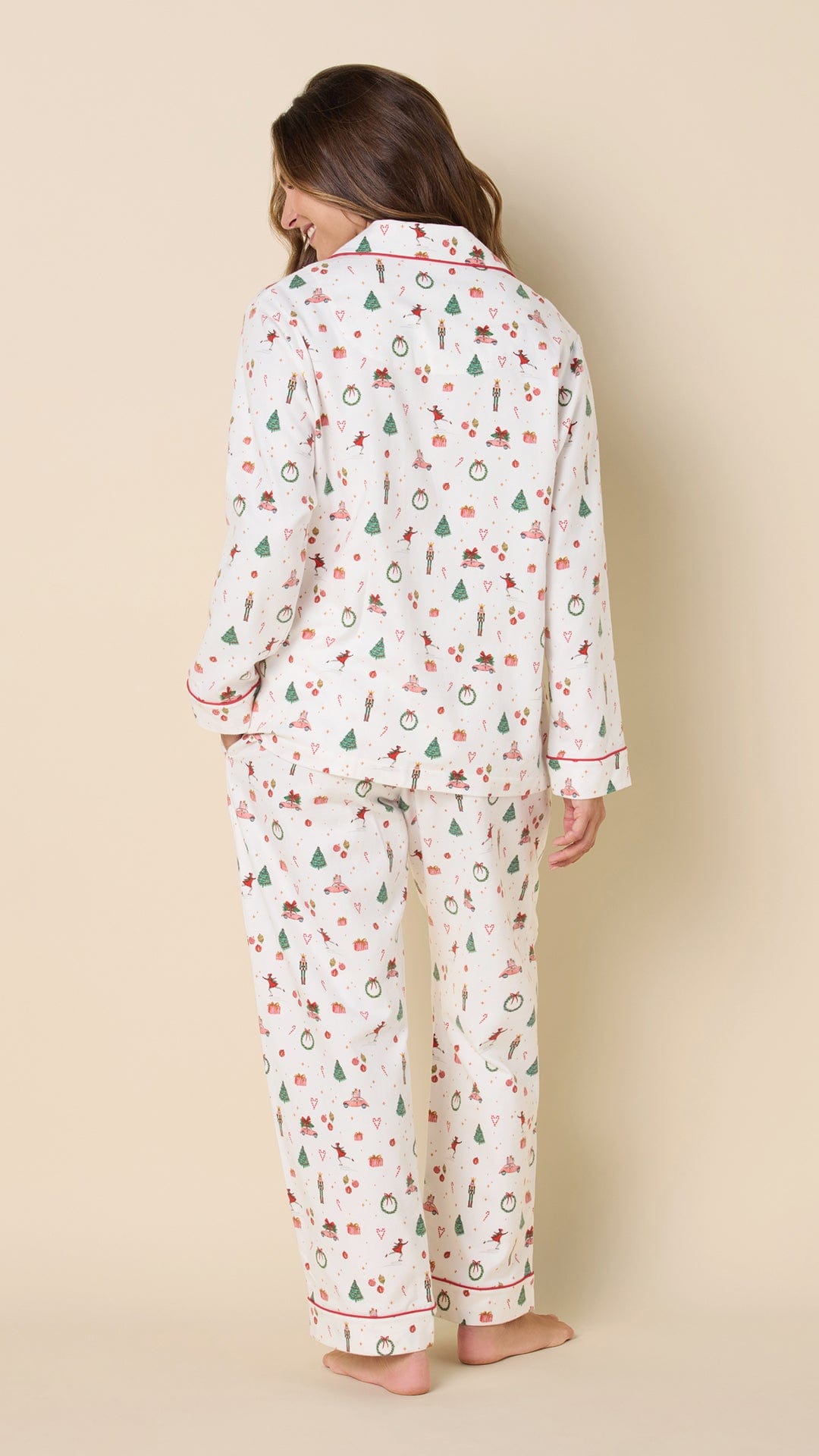 A Very Vintage Christmas Flannel Pajama